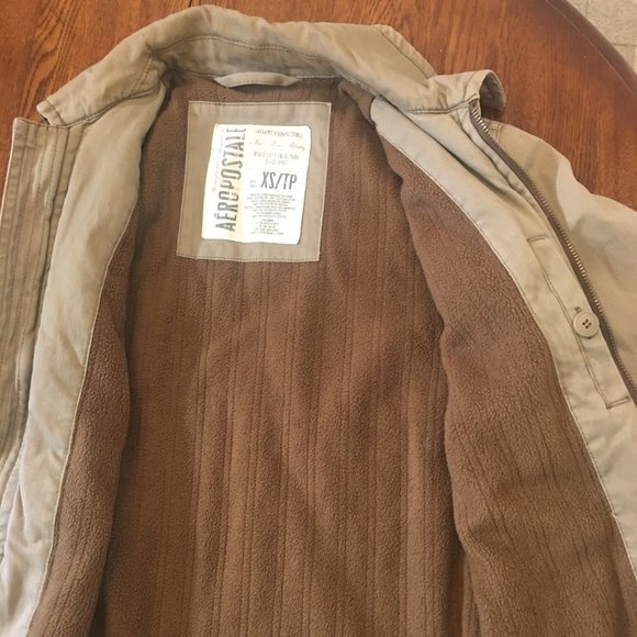 Men's Aeropostasle Tan Cowboy Style Jacket XS - Picture 4 of 7